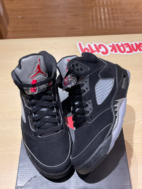 Jordan 5 Retro OG Black Metallic Reimagined Sz 8M