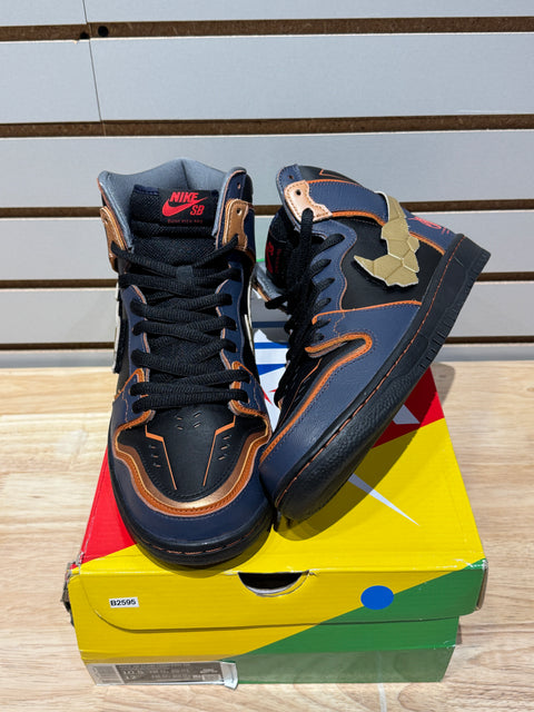 Nike SB Dunk High RX-0 Unicorn Gundam 02 Banshee Sz 10.5M