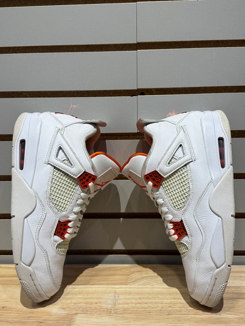 Jordan 4 Retro Metallic Orange Sz 11