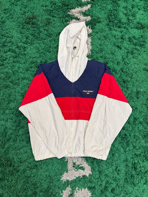 Vintage 1990s Polo Sport Ralph Lauren Full Zip Jacket Sz S