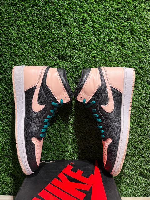 Jordan 1 Retro High Black Crimson Tint Sz 12