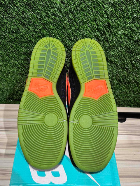 Nike SB Dunk Low Night of Mischief Halloween Sz 14