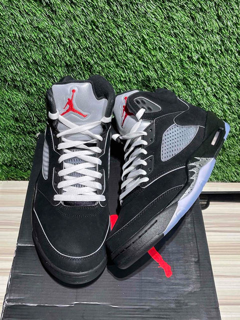 Jordan 5 Retro OG Black Metallic Reimagined Sz 11M