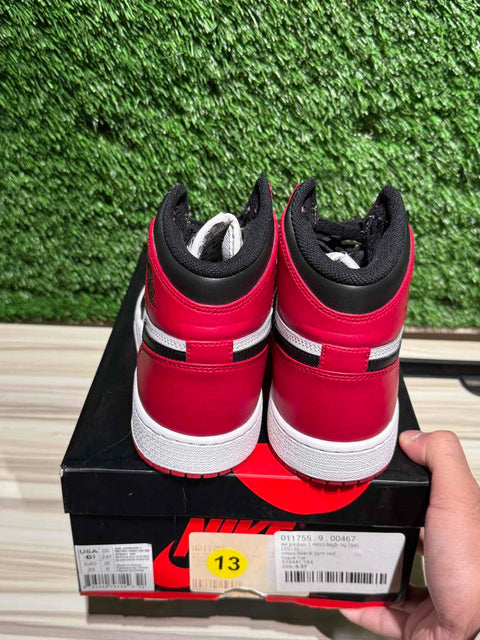 Jordan 1 Retro Black Toe (2013) (GS) Sz 6.5Y/8W