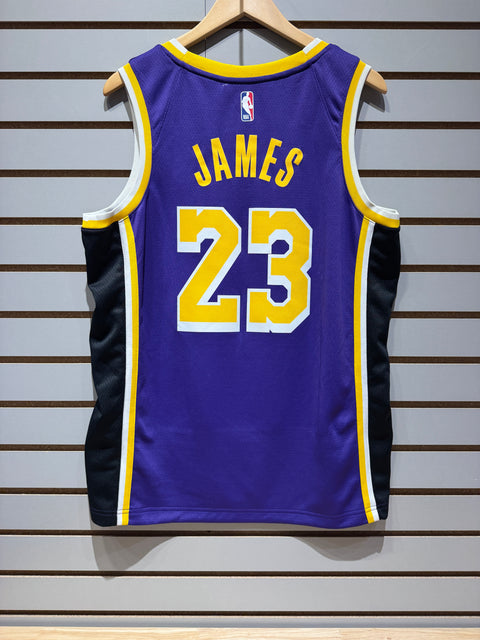 Lebron James Lakers Swingman Jersey Purple Size 48 Large