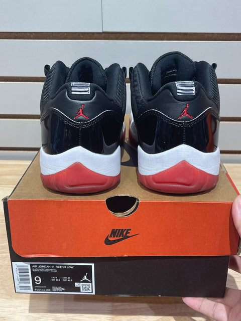 Jordan 11 Retro Low Bred (2025) Sz 9