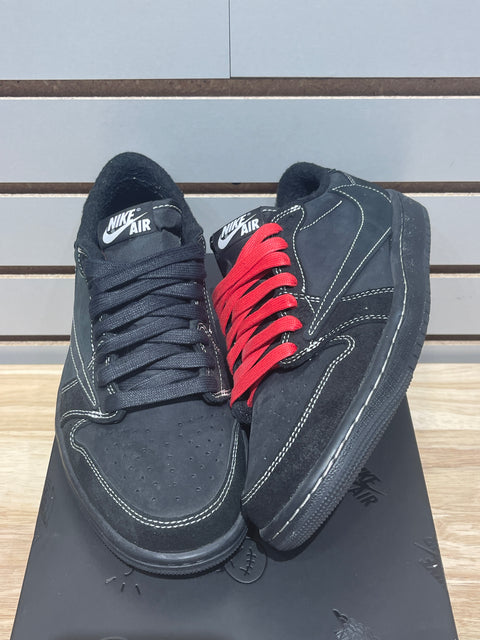 Jordan 1 Retro Low OG SP Travis Scott Black Phantom Sz 7