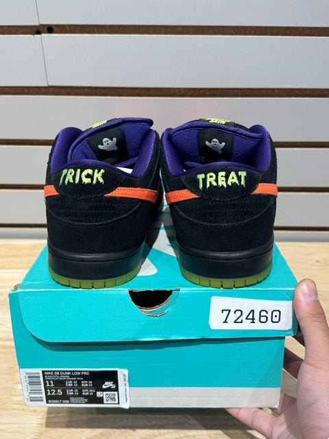 Nike SB Dunk Low Night of Mischief Halloween Sz 11