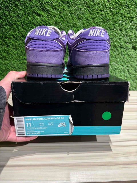 Nike SB Dunk Low Concepts Purple Lobster Sz 11