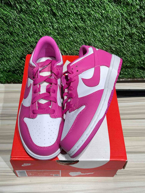 Nike Dunk Low Active Fuchsia (PS) Sz 3Y
