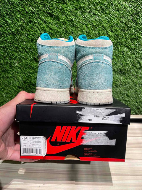 Jordan 1 Retro High Turbo Green (GS) Sz 6.5Y...