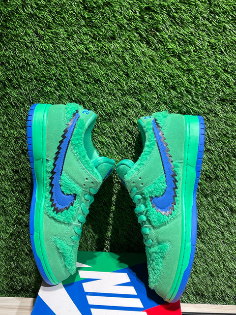 Nike SB Dunk Low Grateful Dead Bears Green Sz 10.5M