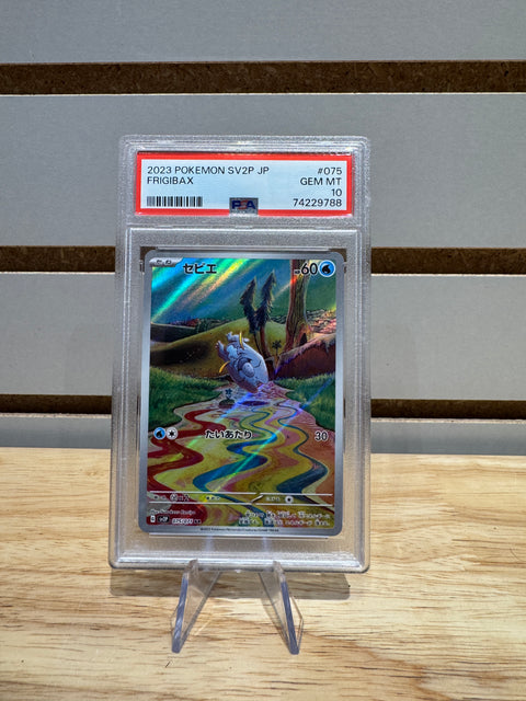 2023 POKEMON SV2P JP FRIGIBAX PSA 10
