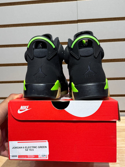 Jordan 6 Retro Electric Green Sz 10.5