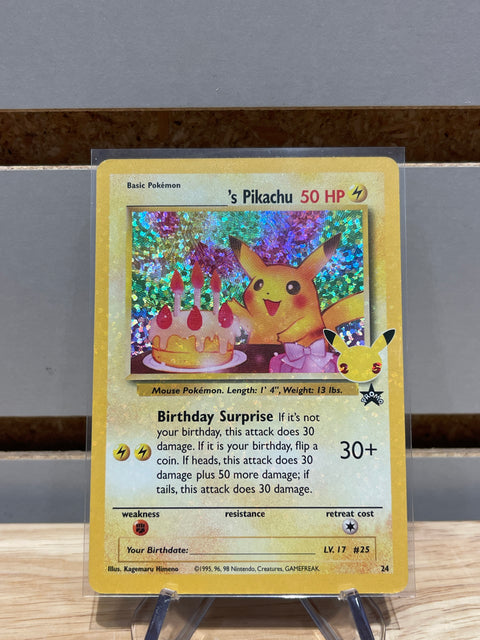 Pokémon ______'s Pikachu - Celebrations: Classic Collection (CCC)
