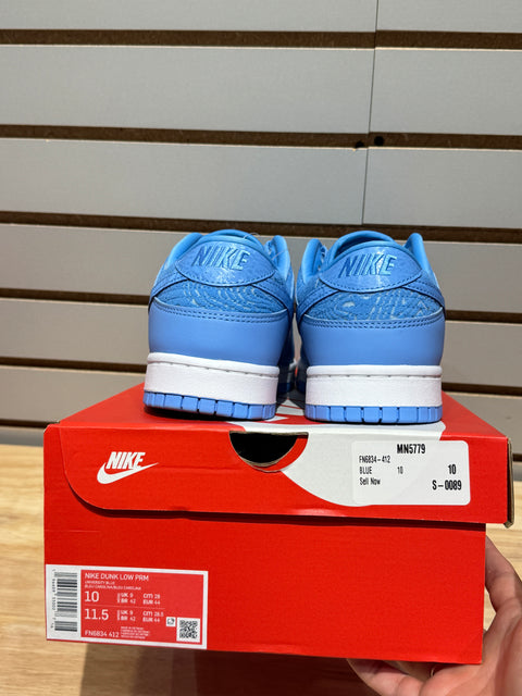 Nike Dunk Low Topography University Blue Sz 10