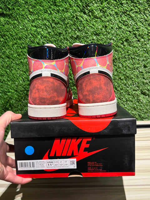 Jordan 1 Retro High OG Spider-Man Across the Spider-Verse Sz 11.5M
