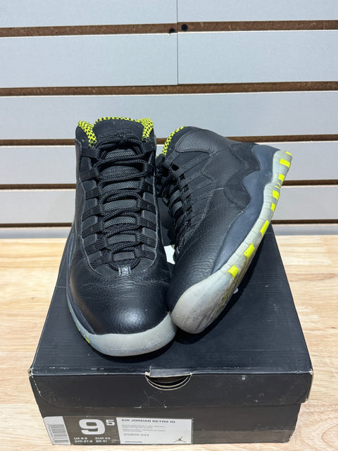 Jordan 10 Retro Venom Green Sz 9.5