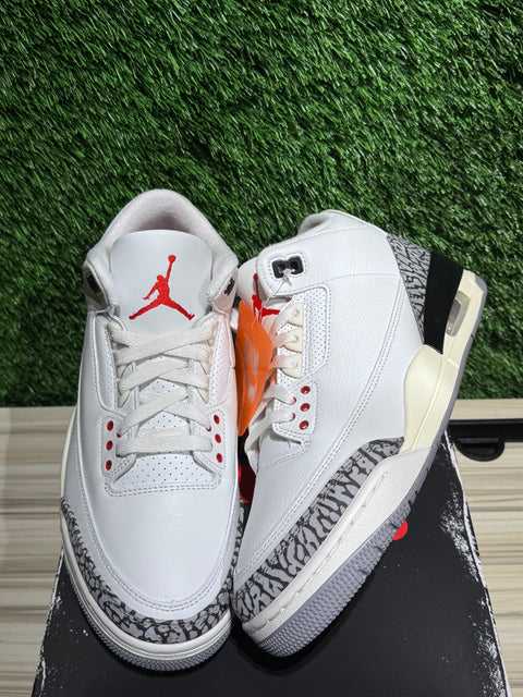 Jordan 3 Retro White Cement Reimagined Sz 9M