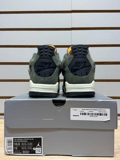 Jordan 4 Retro OG SP Undefeated (2025) Sz 10.5