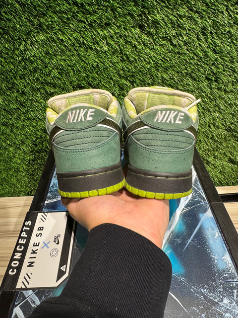 Nike SB Dunk Low Concepts Green Lobster Sz 7.5M