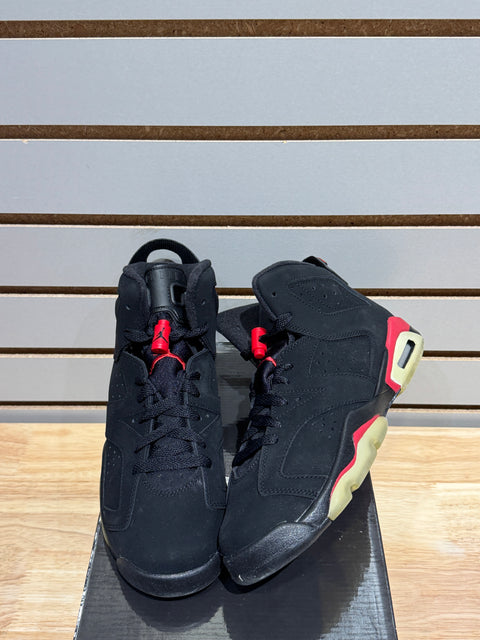 Jordan 6 Retro Black Varsity Red (GS) Sz 6.5Y