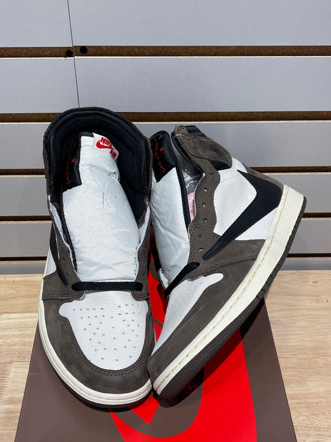 Jordan 1 Retro High OG SP Travis Scott Mocha Sz 11