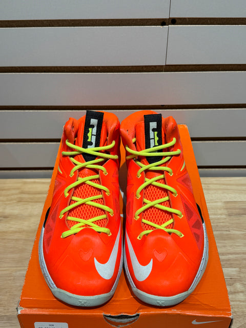 Nike Lebron 10 GS Bright Crimson Sz 6.5Y