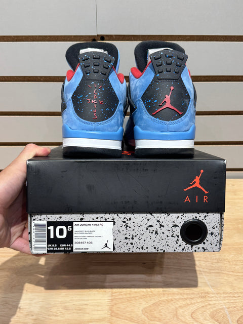 Jordan 4 Retro Travis Scott Cactus Jack Sz 10.5