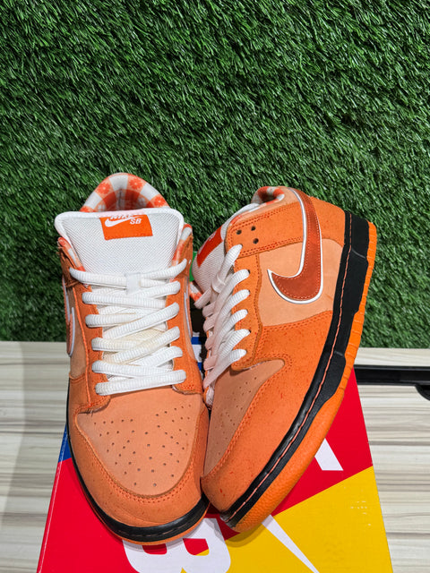 Nike SB Dunk Low Concepts Orange Lobster Sz 10M