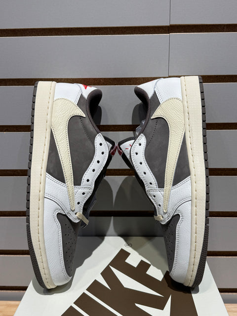 Jordan 1 Retro Low OG SP Travis Scott Reverse Mocha Sz 10M