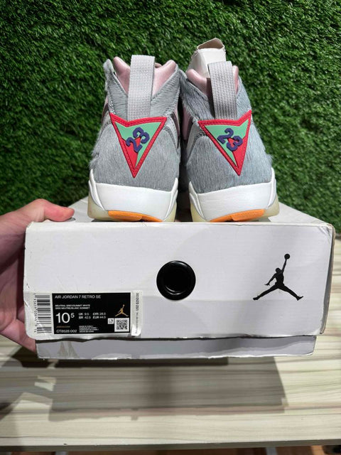 Jordan 7 Retro Neutral Grey Sz 10.5M