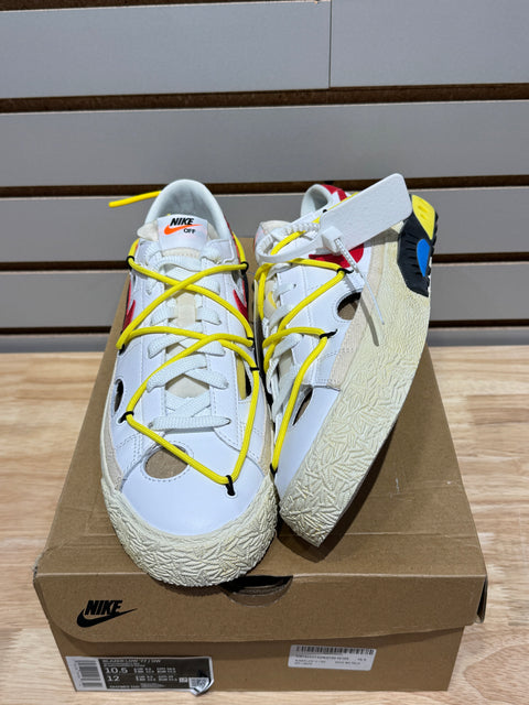 Nike Blazer Low Off-White University Red Sz 10.5