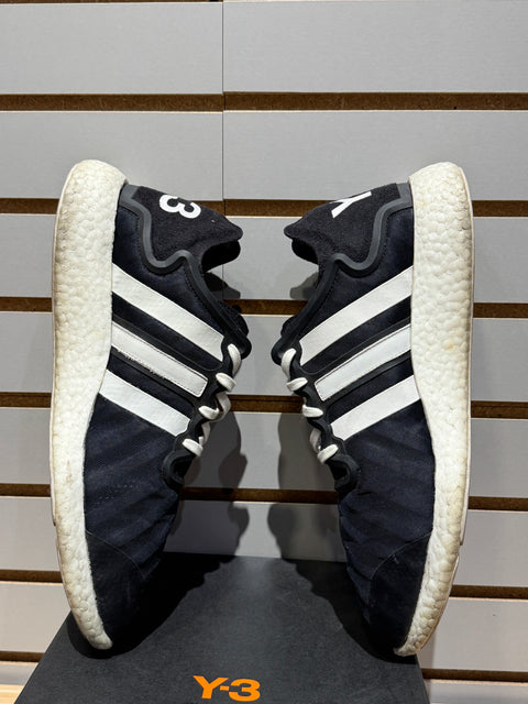 Y3 Run Boost Black White Sz 12.5