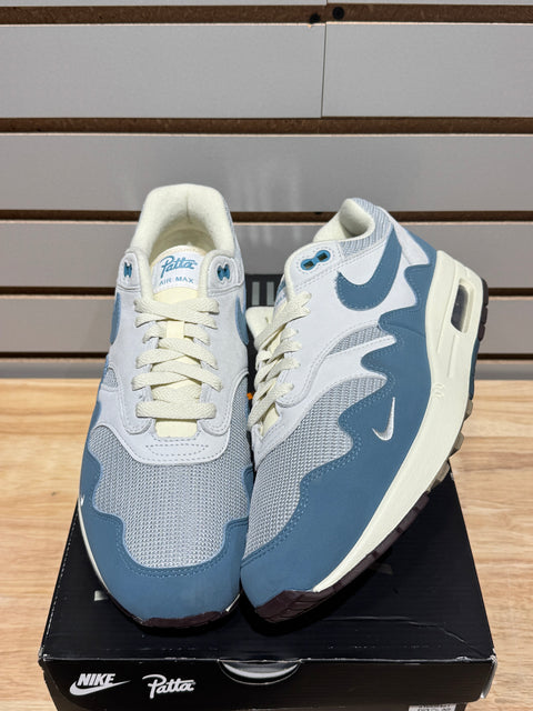Nike Air Max 1 Patta Waves Noise Aqua (with Bracelet) Sz 10.5