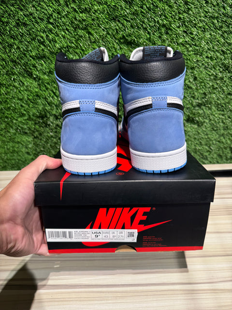 Jordan 1 Retro High OG University Blue Sz 9.5