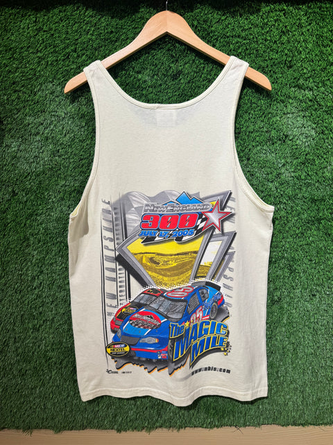 Vintage 2005 New Hampshire New England 300 NASCAR Racing Tank Top Sz M