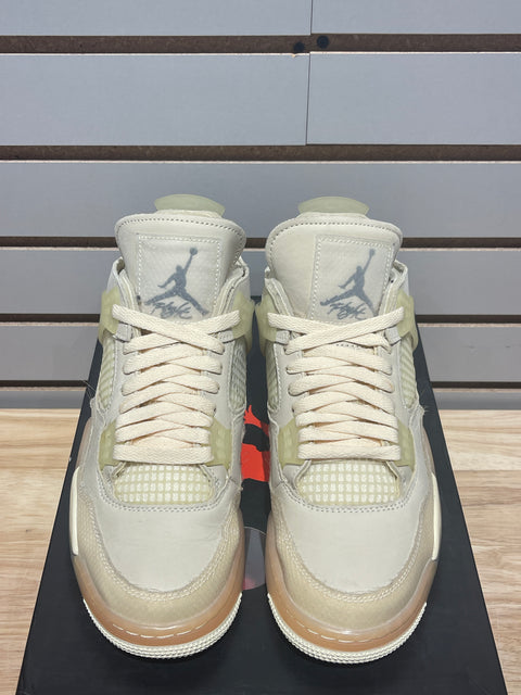 Jordan 4 Retro Off-White Sail (Women's) Sz 7.5