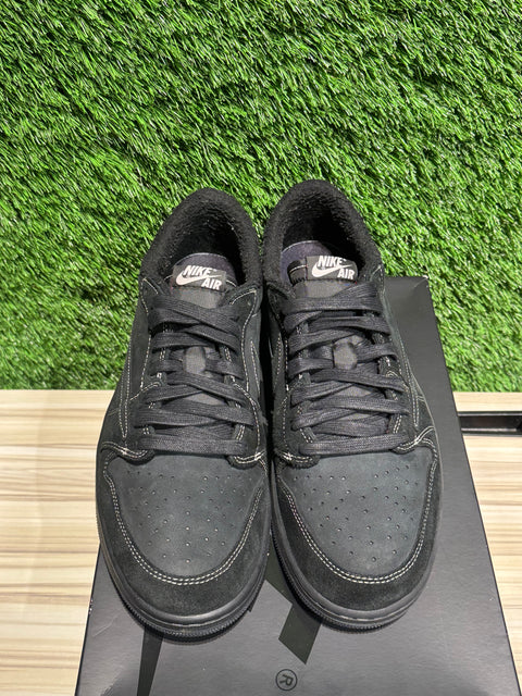 Jordan 1 Retro Low OG SP Travis Scott Black Phantom Sz 11.5M.