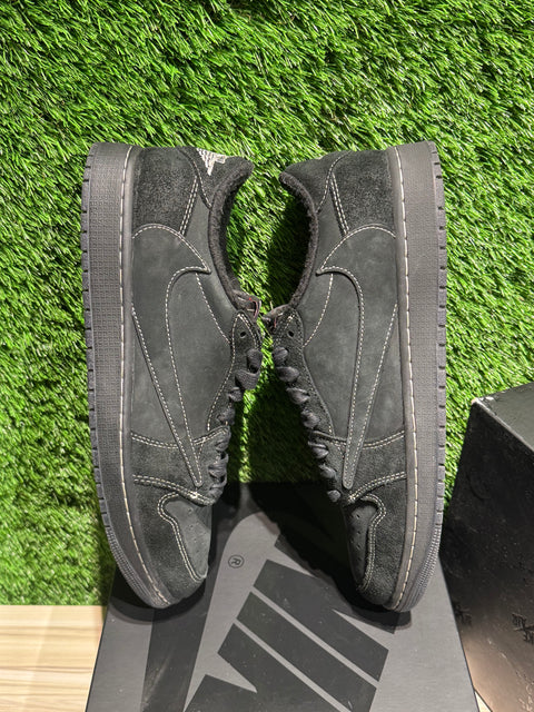 Jordan 1 Retro Low OG SP Travis Scott Black Phantom Sz 11.5M.