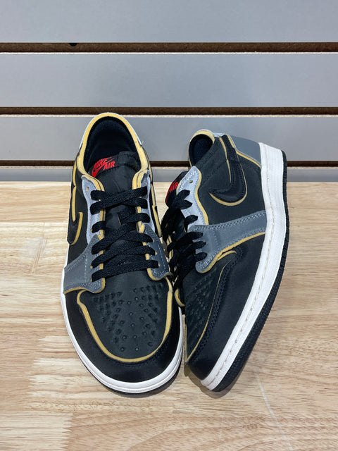 Jordan 1 Low OG EX Black Smoke Grey Sz 10.5
