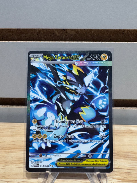 Pokémon Mega Zeraora ex - 114/084 - ME05: Pitch Black (PBL)