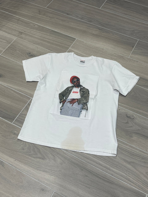 Supreme André 3000 Tee White Sz M
