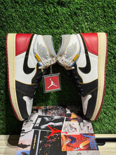 Jordan 1 Retro High Union Los Angeles Black Toe Sz 9.5M