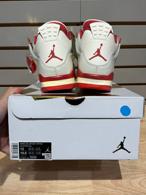 Jordan 4 Retro Valentine's Day Sierra Red (Women's) Sz 10.5