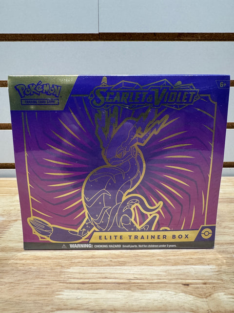 Pokemon Scarlet & Violet Base Set Elite Trainer Box Miraidon
