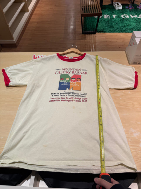 Vintage Mary Bridge Multicare Tee Sz XL