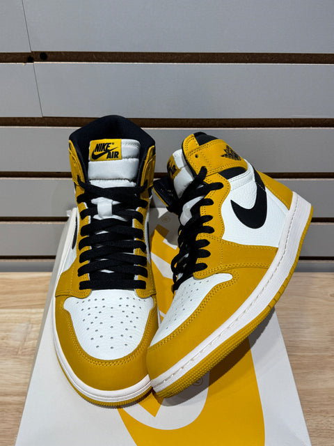 Jordan 1 Retro High OG Yellow Ochre Sz 10.5