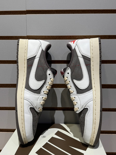 Jordan 1 Retro Low OG SP Travis Scott Reverse Mocha Sz 9M