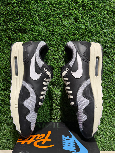 Nike Air Max 1 Patta Waves Black (with Bracelet) Sz 12